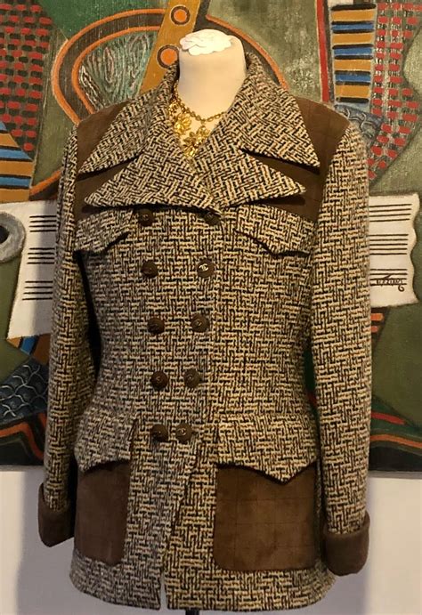 original chanel tweed jacket|chanel tweed suede jacket.